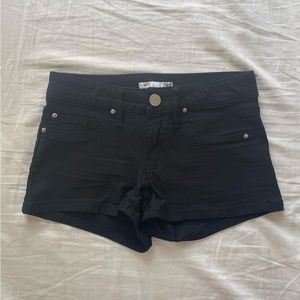 Black Hot Shorts
